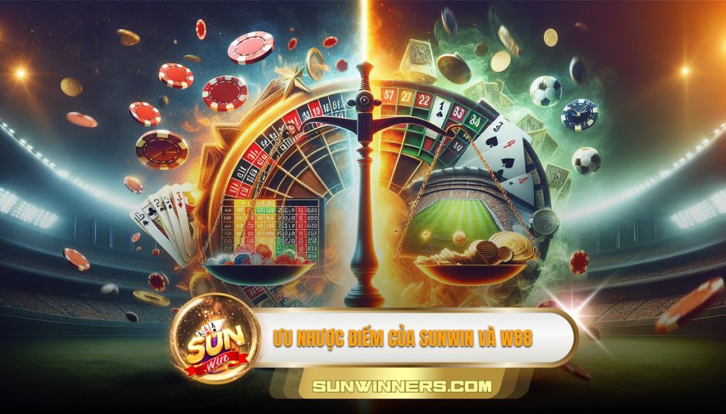 Ưu nhược điểm của Sunwin và W88